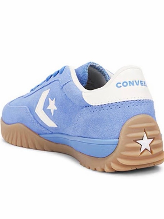 Converse Shoes - Converse Run Star Sneaker in Baby Blue Suede Women's 10 Mens 8.5 New